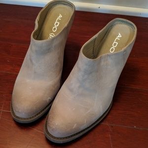 Aldo suede slip-ons